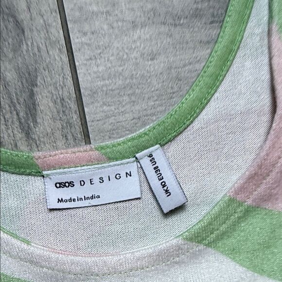 ASOS Pastel Swirl Crop Top - Picture 2 of 5